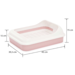 Katzentoilette große und Katzenklo klein Set kaufen, Katzenklo groß, Katzentoilette klein, Katzenbabys, Kaninchen, Kätzchen, Katzentoilette mit Reinigungssieb