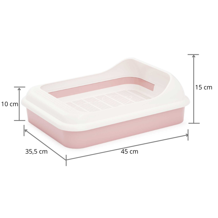 Katzentoilette große und Katzenklo klein Set kaufen, Katzenklo groß, Katzentoilette klein, Katzenbabys, Kaninchen, Kätzchen, Katzentoilette mit Reinigungssieb