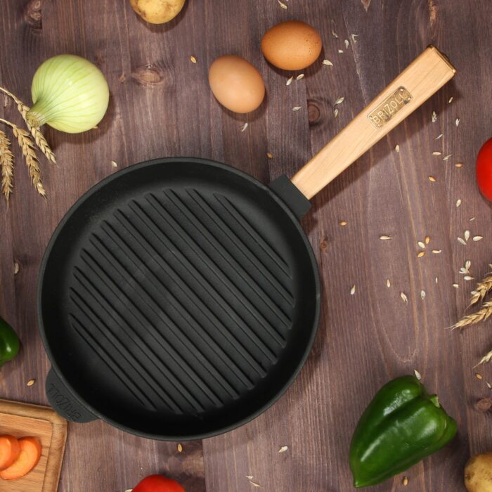 set000686_5-Grillpfanne-Gusseisen-mit-Pressdeckel-Induktion-Holzgriff-Bratpfanne-Pfanne-Feuerpfanne
