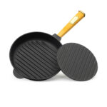 set000686_1-Grillpfanne-Gusseisen-mit-Pressdeckel-Induktion-Holzgriff-Bratpfanne-Pfanne-Feuerpfanne