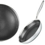 Bräter Induktion Bratpfanne Pfanne Antihaftbeschichtung - Edelstahl Bräter, Bratpfanne Edelstahl, Bräter kaufen, Bratpfanne kaufen