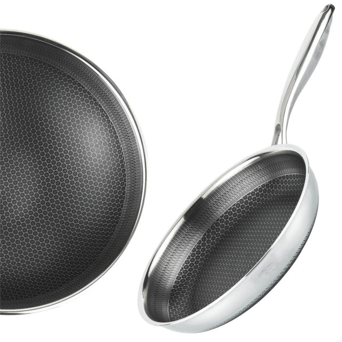 Bräter Induktion Bratpfanne Pfanne Antihaftbeschichtung - Edelstahl Bräter, Bratpfanne Edelstahl, Bräter kaufen, Bratpfanne kaufen