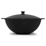 Kasan mit Deckel Wokpfanne Gusseisen Bratpfanne kaufen - Kasan Topf, Kasan Grill, Camping Töpfe, Kasan kaufen, Bratpfanne kaufen