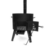 set000825_04_Uchag_Abzugsrohr_Utschag_Campingofen_Gusseisen_Kazan_Gusseisen_Deckel