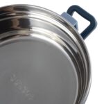 Lunchbox 3 Etagen Frischhaltedose Essensbehälter Lunch Box Brotdose Frühstücksdose Blau