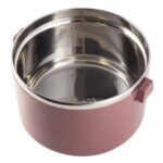 Lunchbox 3 Etagen Frischhaltedose Essensbehälter Lunch Box Brotdose Frühstücksdose Rosa