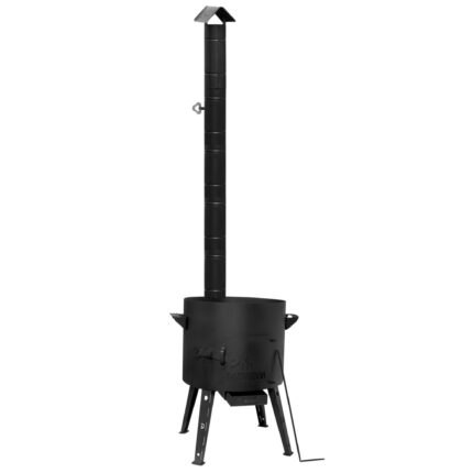 Ø40 Uchag Abzugsrohr Feuerstelle Feldküche Außenküche Eintopfofen Gulaschkanone